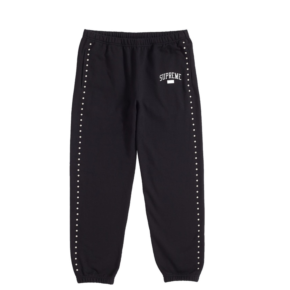 SUPREME STUDDED SWEATPANTS